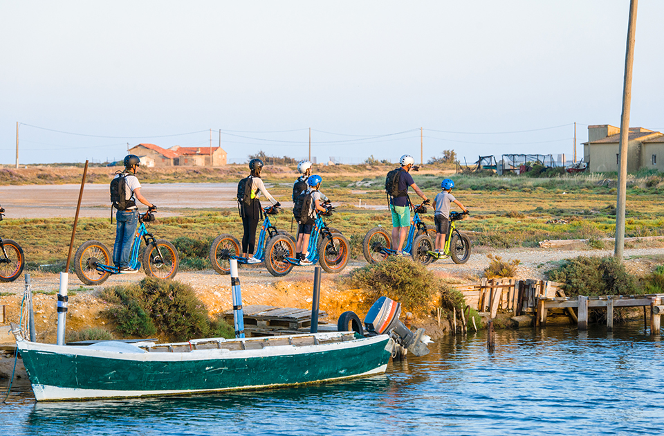 GRUISSAN SALIN TROTTINETTE